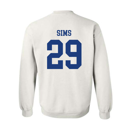 Memphis - NCAA Football : Tim Sims - Classic Fashion Shersey Crewneck Sweatshirt-1