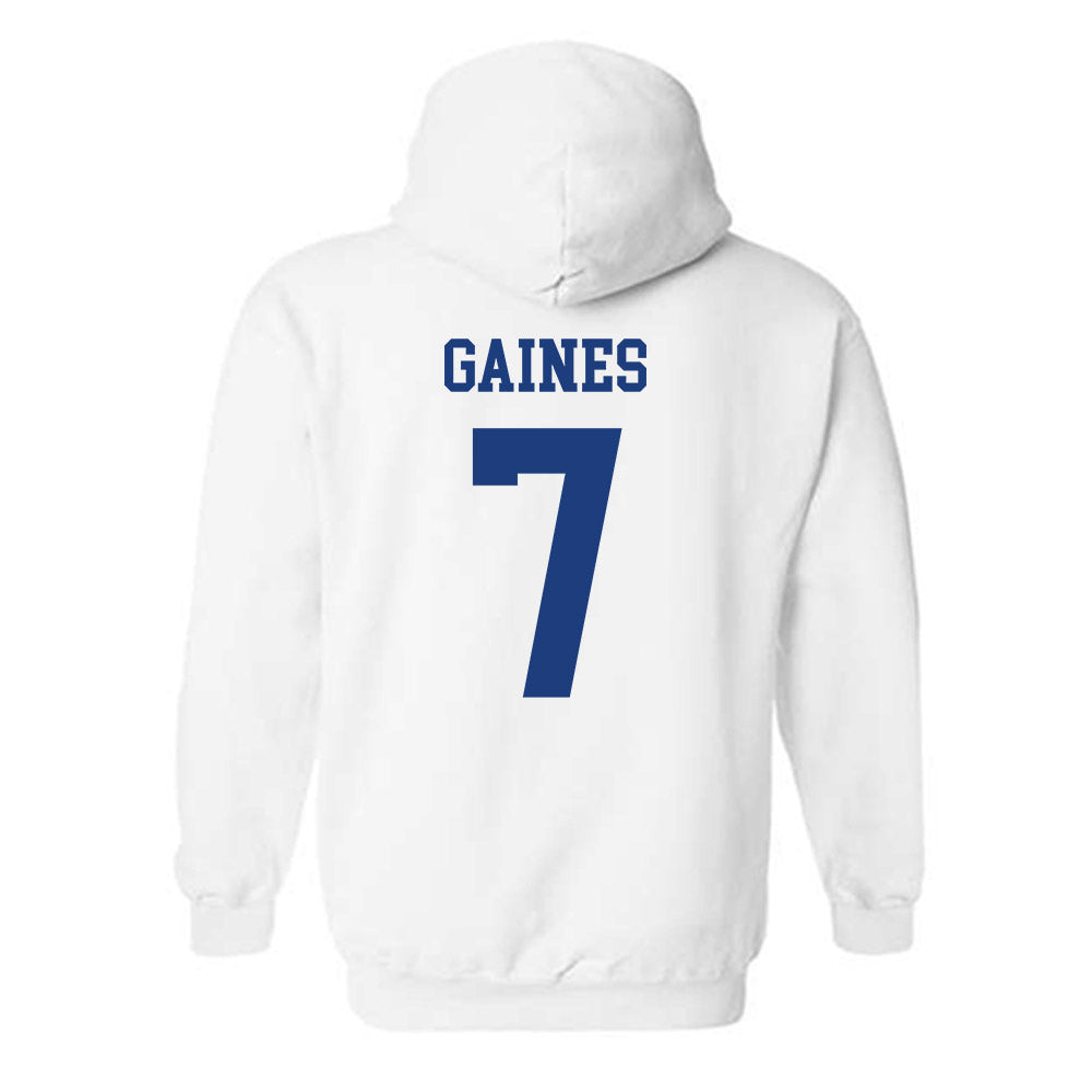 Memphis - NCAA Women's Basketball : Paris Gaines - Classic Fashion Shersey Hooded Sweatshirt-1