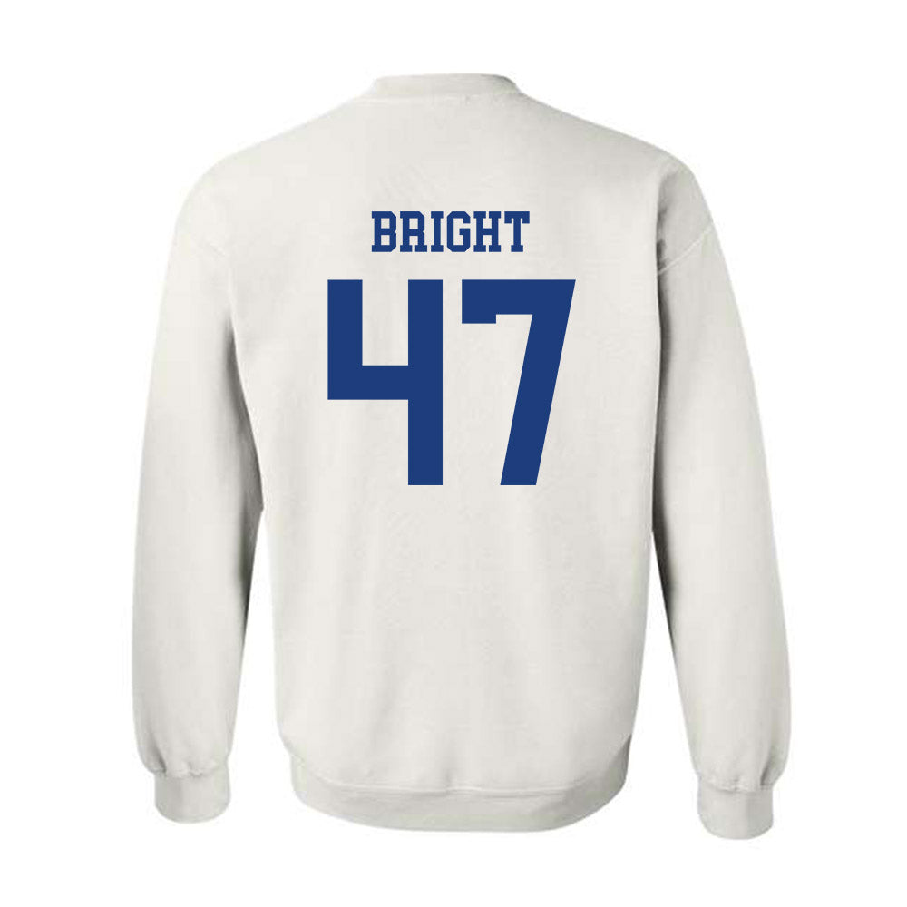 Memphis - NCAA Baseball : Mike Bright - Classic Fashion Shersey Crewneck Sweatshirt-1