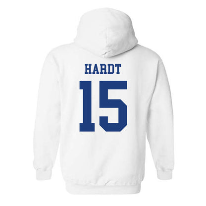 Memphis - NCAA Women's Volleyball : Amanda Hardt - Classic Fashion Shersey Hooded Sweatshirt-1