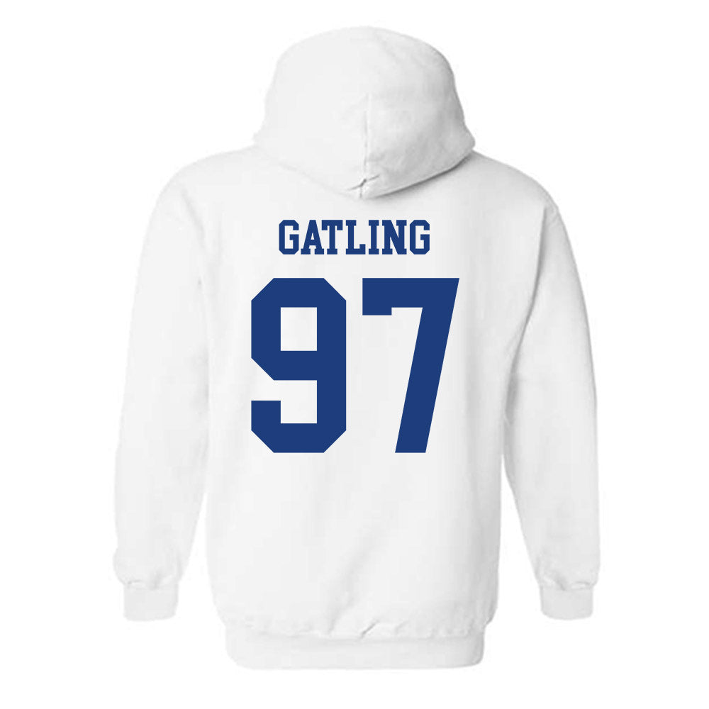 Memphis - NCAA Football : Jacari Gatling - Classic Fashion Shersey Hooded Sweatshirt-1