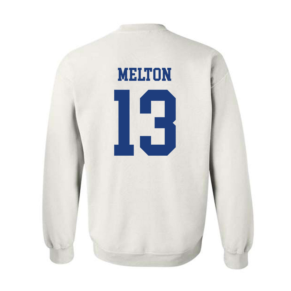 Memphis - NCAA Women's Basketball : Lily Melton - Classic Fashion Shersey Crewneck Sweatshirt-1