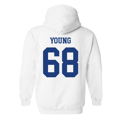 Memphis - NCAA Football : Jonathan Young - Classic Fashion Shersey Hooded Sweatshirt-1