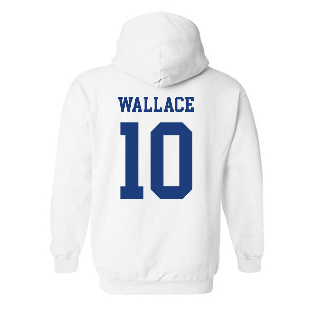 Memphis - NCAA Football : Justin Wallace - Classic Fashion Shersey Hooded Sweatshirt-1