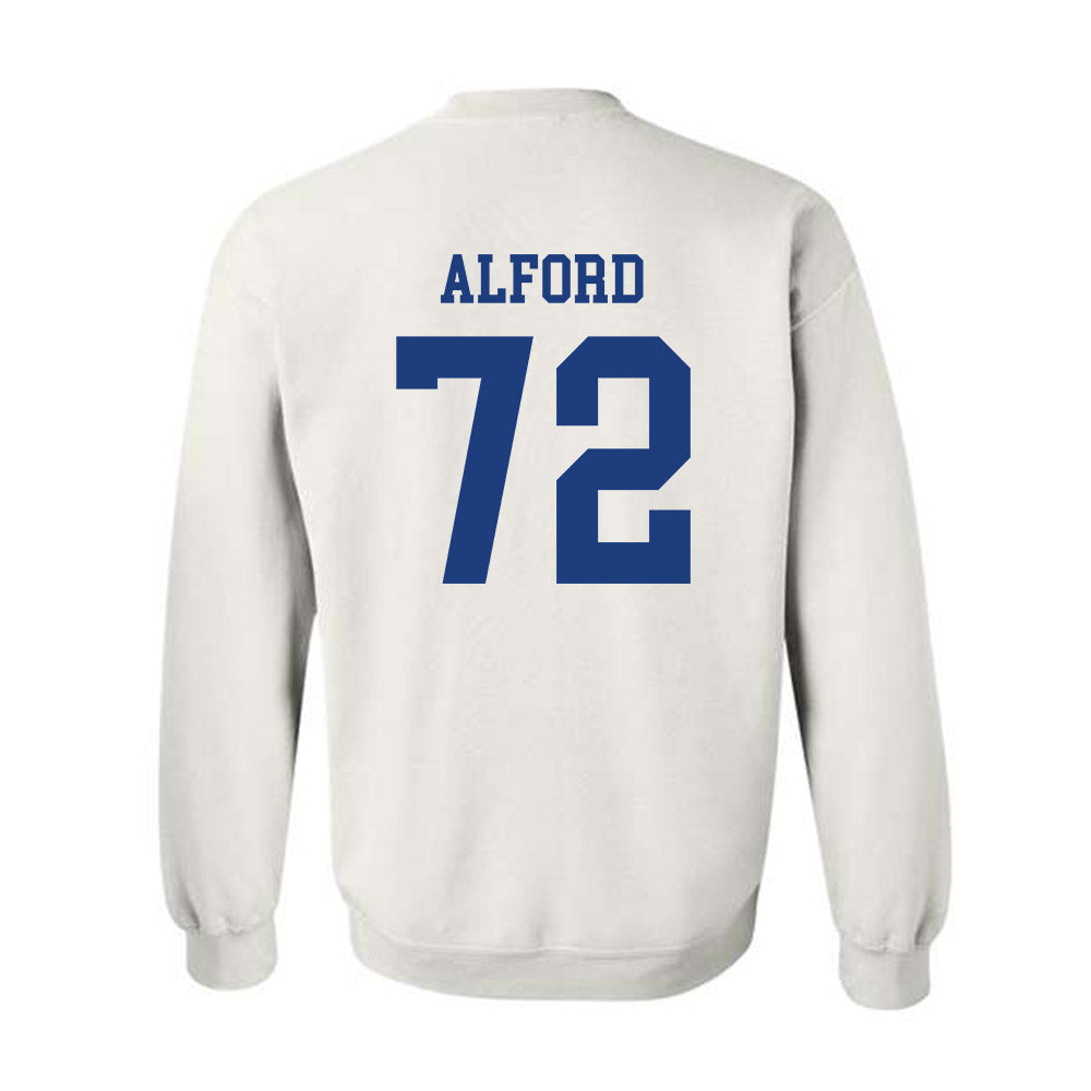 Memphis - NCAA Football : Eddie Alford - Classic Fashion Shersey Crewneck Sweatshirt-1