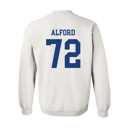 Memphis - NCAA Football : Eddie Alford - Classic Fashion Shersey Crewneck Sweatshirt-1