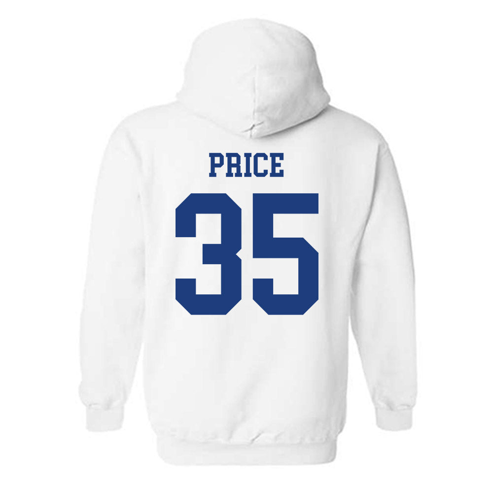 Memphis - NCAA Baseball : Parker Price - Classic Fashion Shersey Hooded Sweatshirt-1