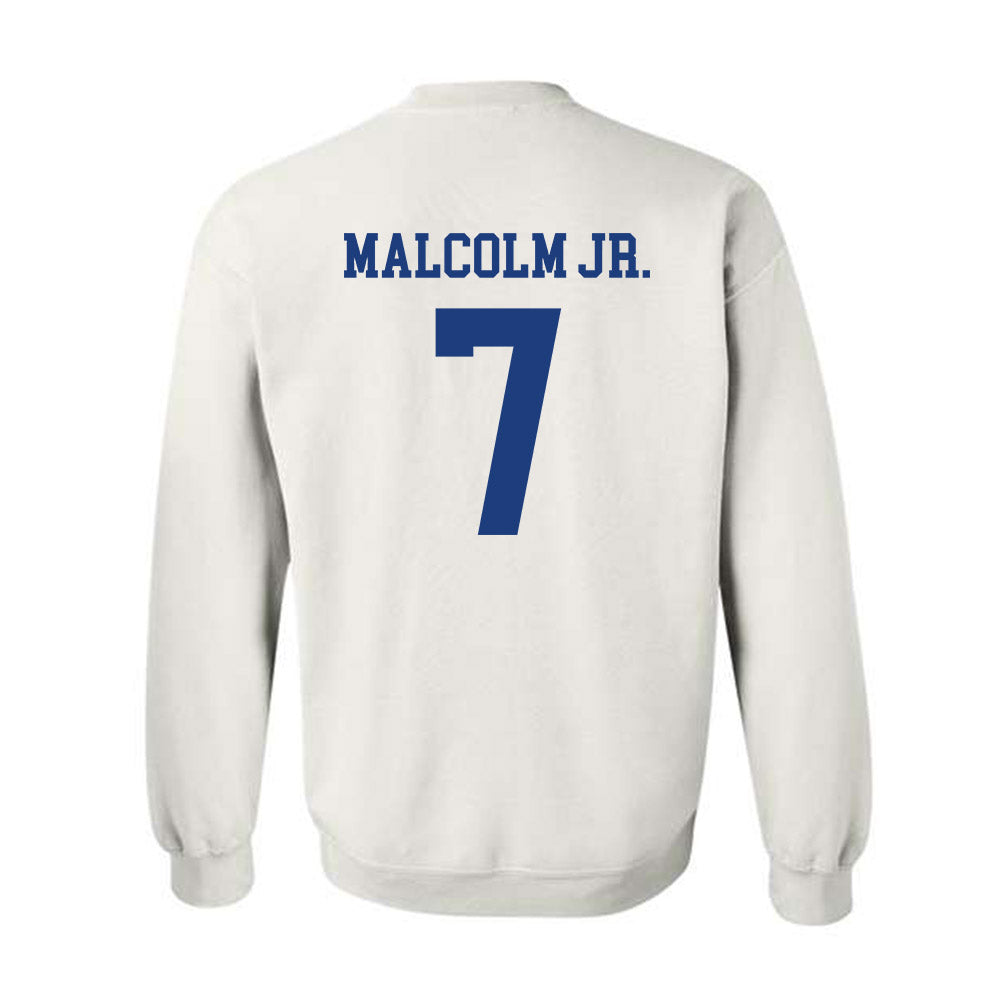 Memphis - NCAA Football : Darius Malcolm Jr. - Classic Fashion Shersey Crewneck Sweatshirt-1