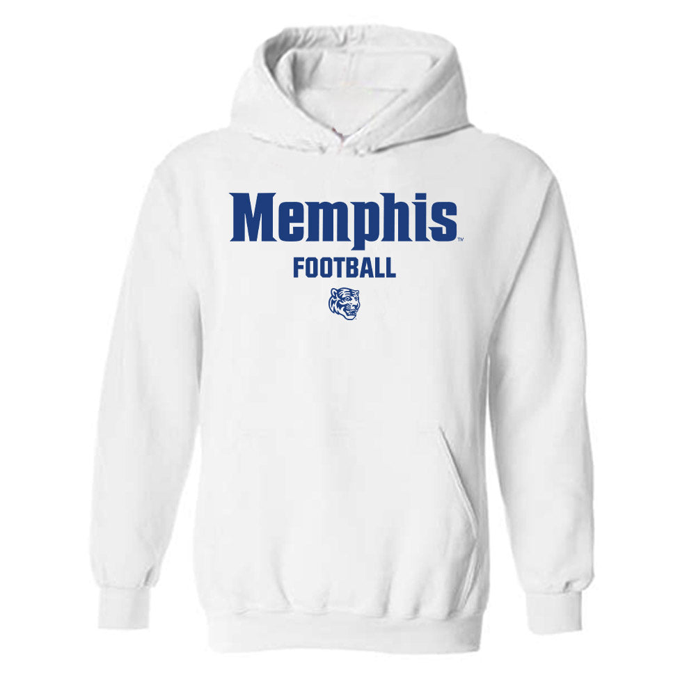 Memphis - NCAA Football : Justin Wallace - Classic Fashion Shersey Hooded Sweatshirt-0