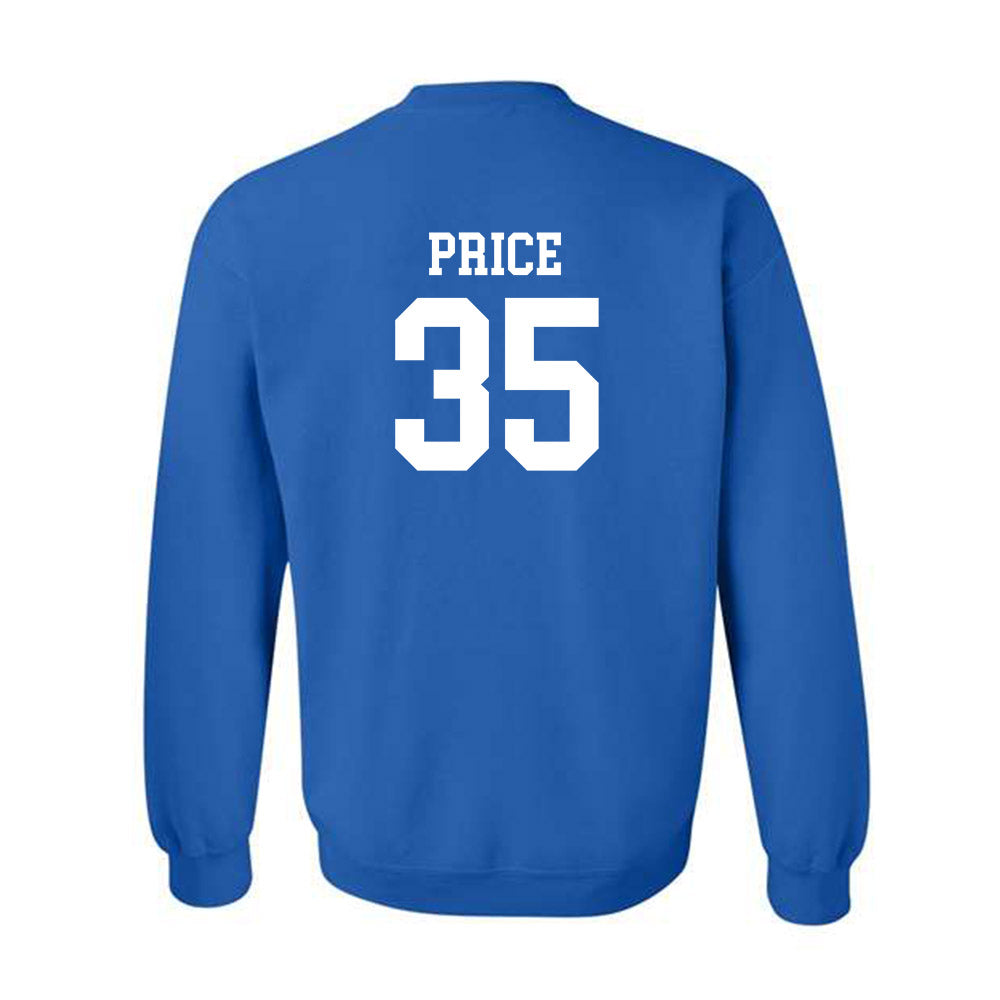 Memphis - NCAA Baseball : Parker Price - Classic Shersey Crewneck Sweatshirt-1