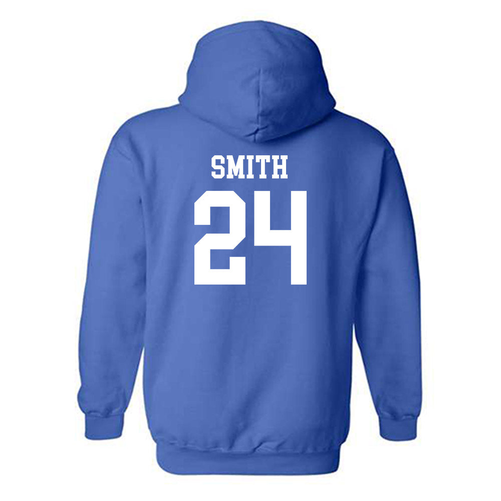 Memphis - NCAA Women's Basketball : Tamya Smith - Classic Shersey Hooded Sweatshirt-1
