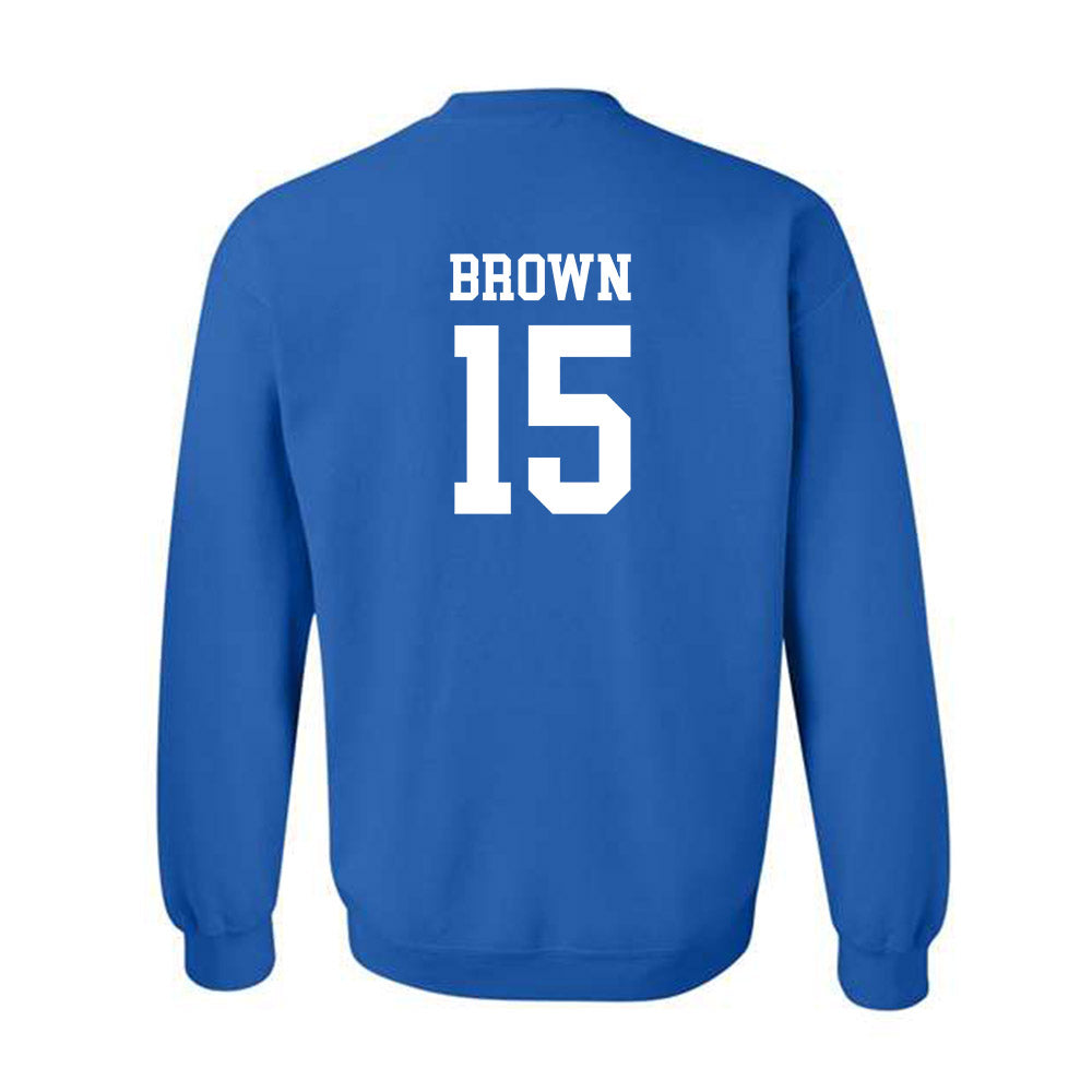 Memphis - NCAA Softball : Faith Brown - Classic Shersey Crewneck Sweatshirt-1