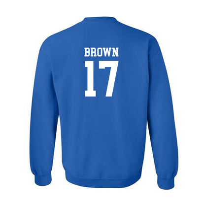 Memphis - NCAA Football : Alante Brown - Classic Shersey Crewneck Sweatshirt-1