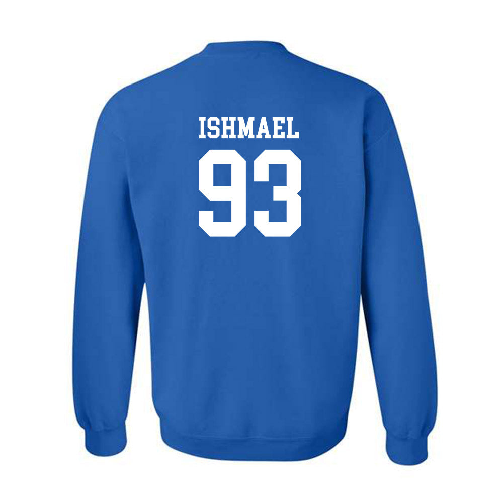 Memphis - NCAA Football : Jabari Ishmael - Classic Shersey Crewneck Sweatshirt-1