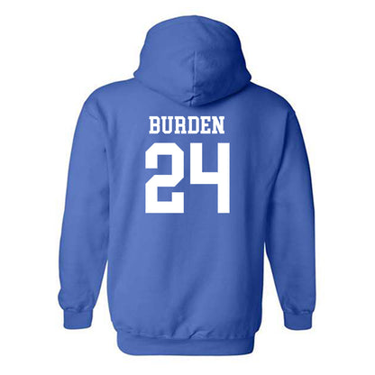 Memphis - NCAA Football : Nick Burden - Classic Shersey Hooded Sweatshirt-1