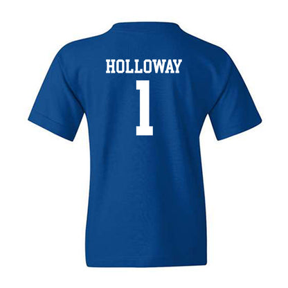 Memphis - NCAA Men's Basketball : Joshua Holloway - Classic Shersey Youth T-Shirt-1