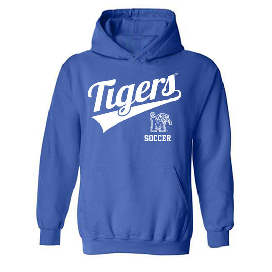 Memphis - NCAA Men's Soccer : Zackarya Oumamass - Classic Shersey Hooded Sweatshirt-0