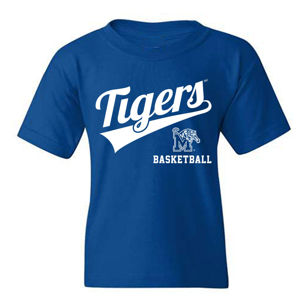 Memphis - NCAA Men's Basketball : Joshua Holloway - Classic Shersey Youth T-Shirt-0