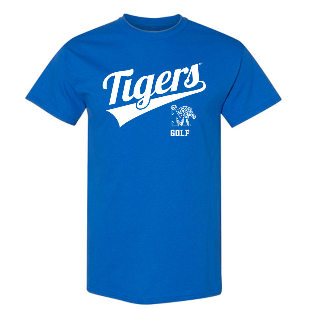 Memphis - NCAA Men's Golf : Curro Martinez - Classic Shersey T-Shirt-0