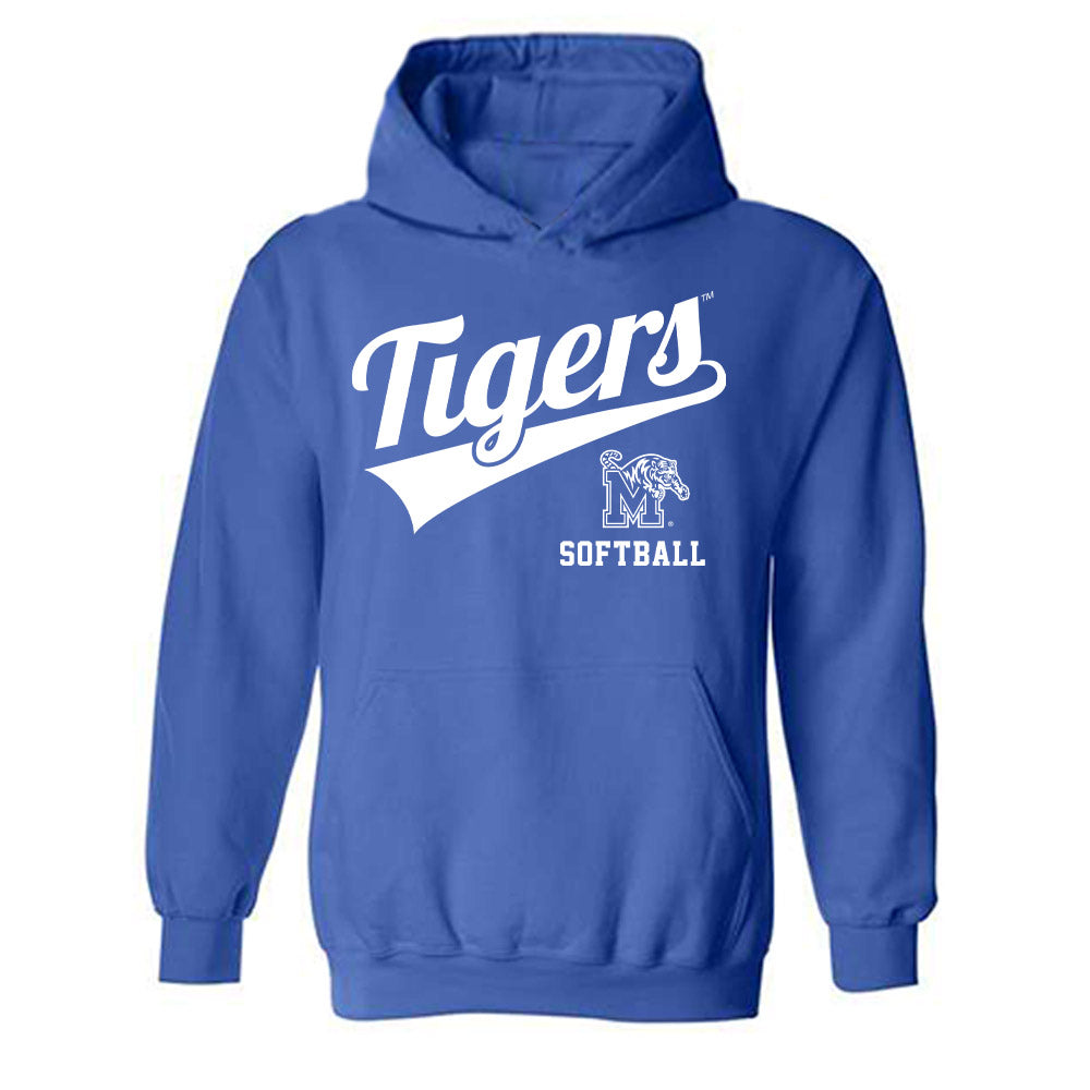 Memphis - NCAA Softball : Brylee Butts - Classic Shersey Hooded Sweatshirt-0