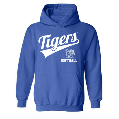 Memphis - NCAA Softball : Brylee Butts - Classic Shersey Hooded Sweatshirt-0