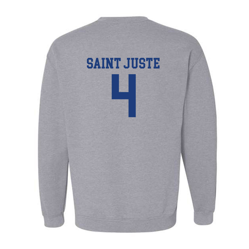 Memphis - NCAA Men's Soccer : Junior Saint Juste - Classic Shersey Crewneck Sweatshirt-1
