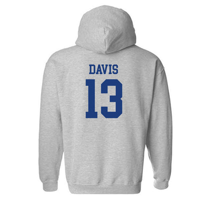 Memphis - NCAA Football : Jemyri Davis - Classic Shersey Hooded Sweatshirt-1