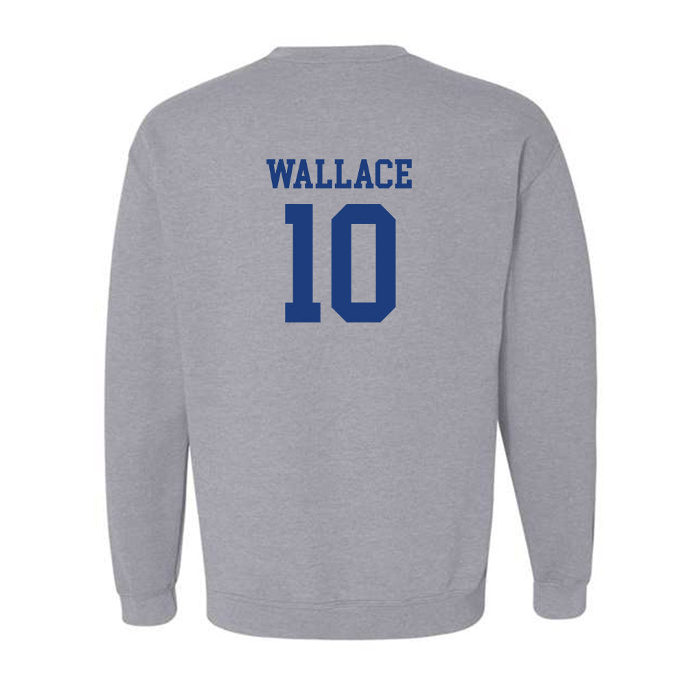 Memphis - NCAA Football : Justin Wallace - Classic Shersey Crewneck Sweatshirt-1