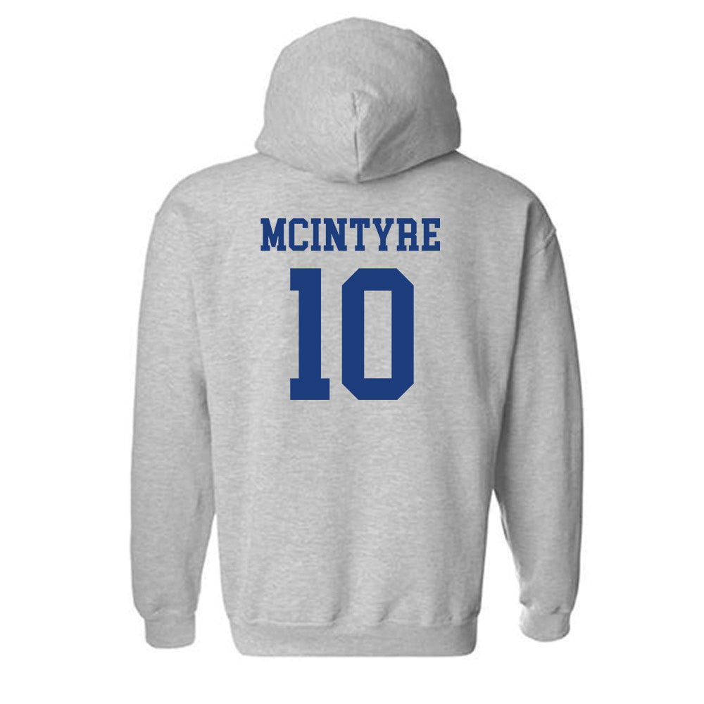 Memphis - NCAA Men's Soccer : Eben McIntyre - Classic Shersey Hooded Sweatshirt-1