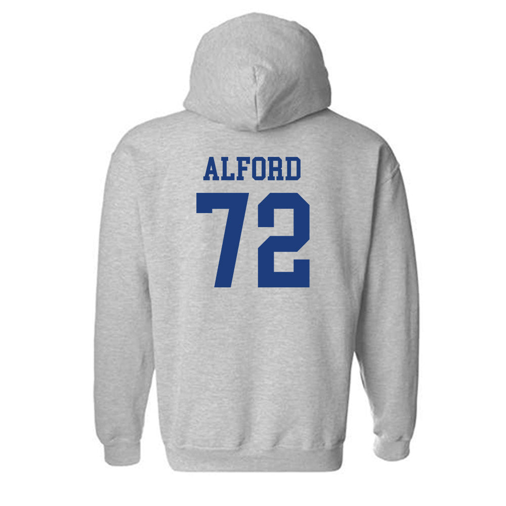 Memphis - NCAA Football : Eddie Alford - Classic Shersey Hooded Sweatshirt-1