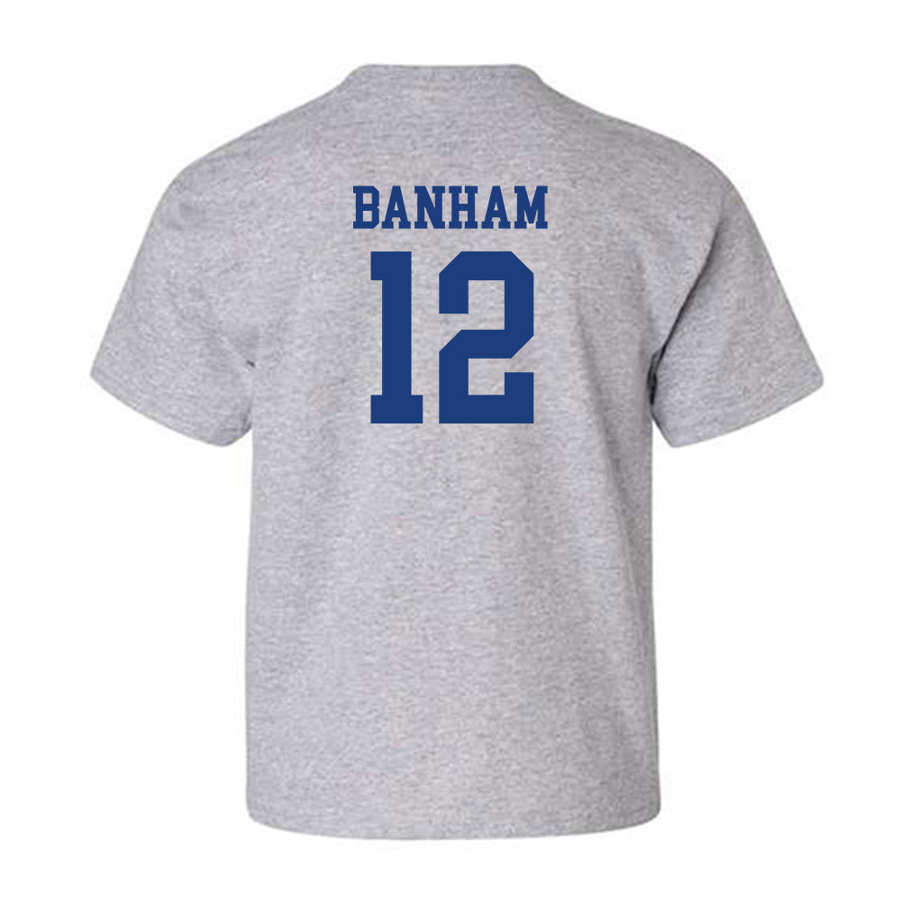 Memphis - NCAA Men's Soccer : Carson Banham - Classic Shersey Youth T-Shirt-1