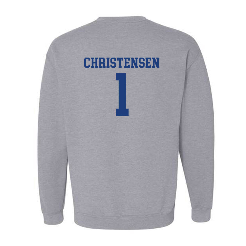 Memphis - NCAA Men's Soccer : Mathias Christensen - Classic Shersey Crewneck Sweatshirt-1
