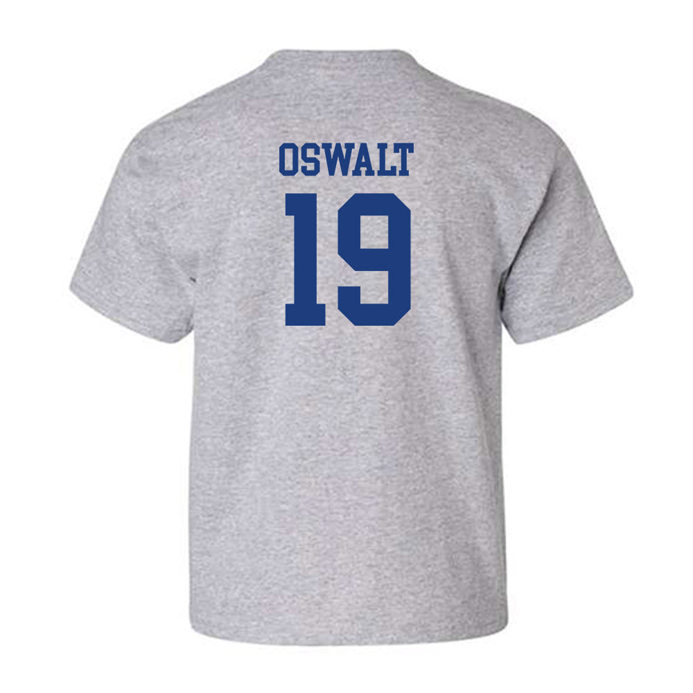 Memphis - NCAA Baseball : Davis Oswalt - Classic Shersey Youth T-Shirt-1