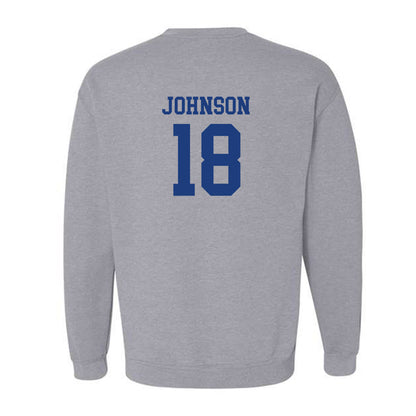 Memphis - NCAA Football : TJ Johnson - Classic Shersey Crewneck Sweatshirt-1