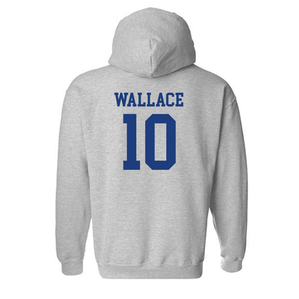 Memphis - NCAA Football : Justin Wallace - Classic Shersey Hooded Sweatshirt-1