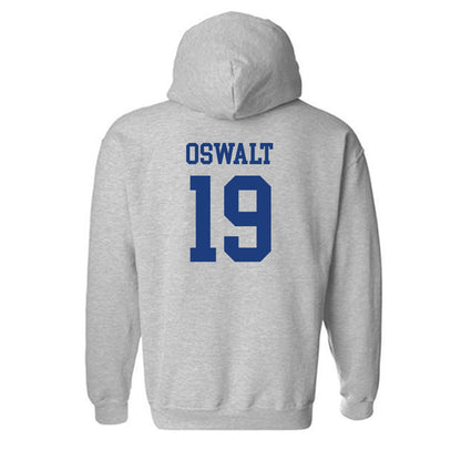 Memphis - NCAA Baseball : Davis Oswalt - Classic Shersey Hooded Sweatshirt-1