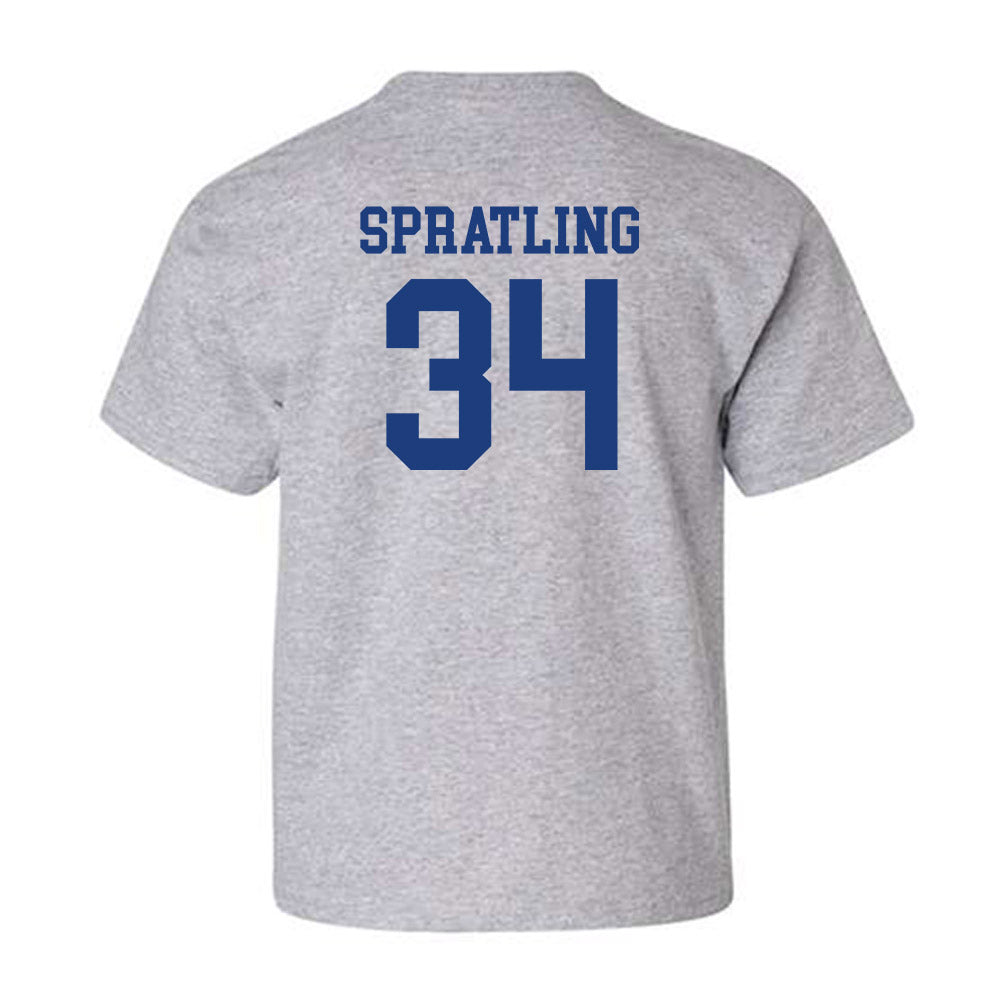 Memphis - NCAA Football : Kadan Spratling - Classic Shersey Youth T-Shirt-1