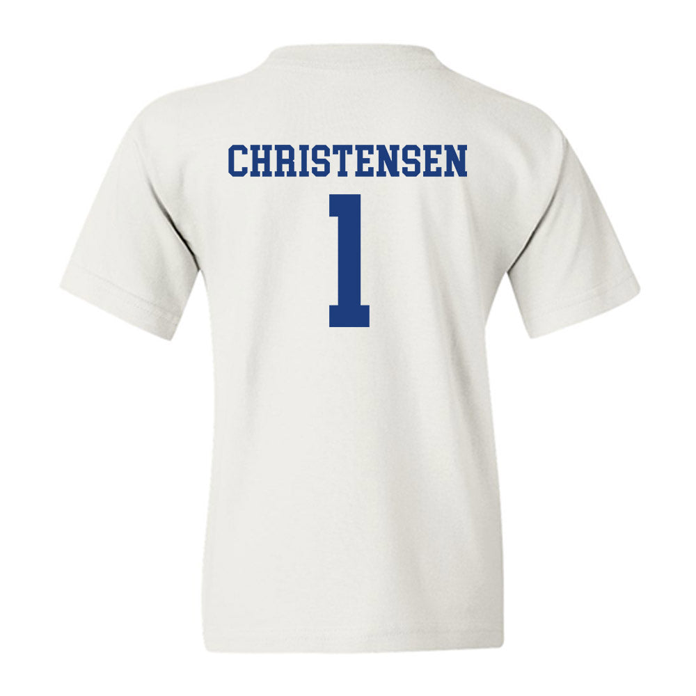 Memphis - NCAA Men's Soccer : Mathias Christensen - Classic Shersey Youth T-Shirt-1