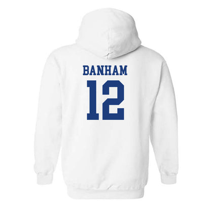 Memphis - NCAA Men's Soccer : Carson Banham - Classic Shersey Hooded Sweatshirt-1