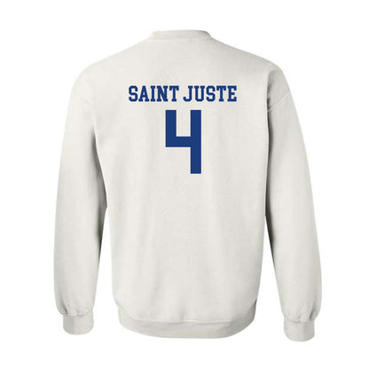 Memphis - NCAA Men's Soccer : Junior Saint Juste - Classic Shersey Crewneck Sweatshirt-1