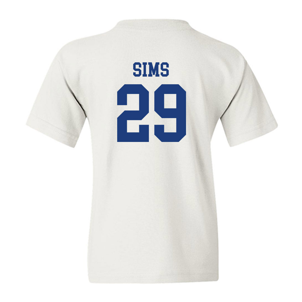 Memphis - NCAA Football : Tim Sims - Classic Shersey Youth T-Shirt-1