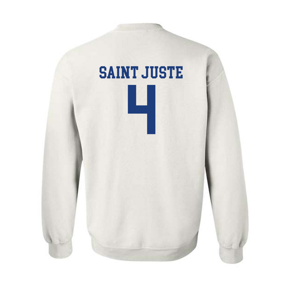 Memphis - NCAA Men's Soccer : Junior Saint Juste - Classic Shersey Crewneck Sweatshirt-1