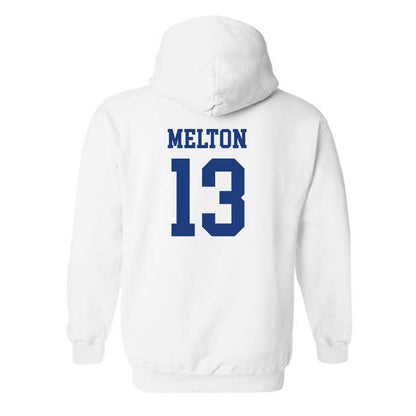 Memphis - NCAA Women's Basketball : Lily Melton - Classic Shersey Hooded Sweatshirt-1