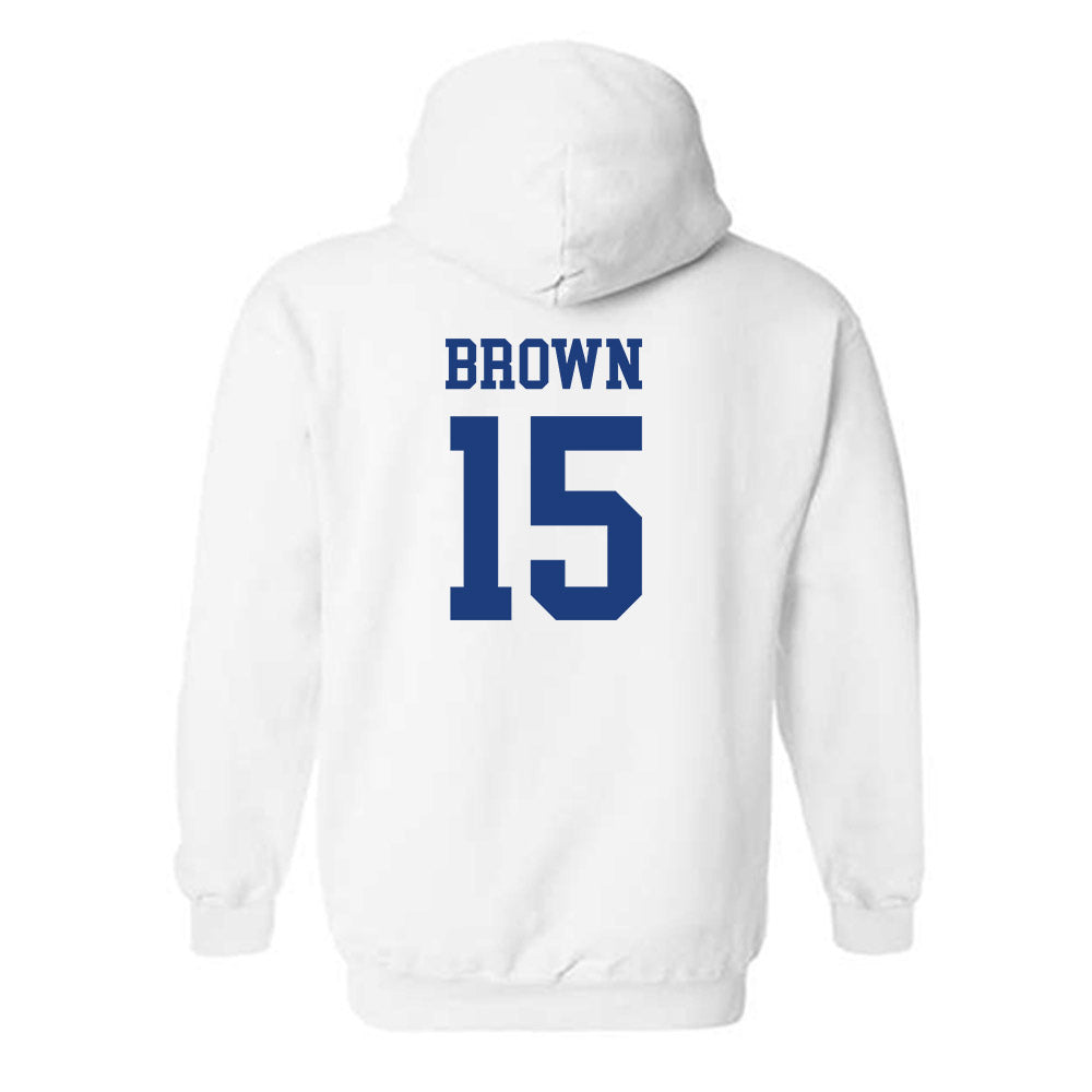 Memphis - NCAA Softball : Faith Brown - Classic Shersey Hooded Sweatshirt-1
