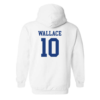 Memphis - NCAA Football : Justin Wallace - Classic Shersey Hooded Sweatshirt-1