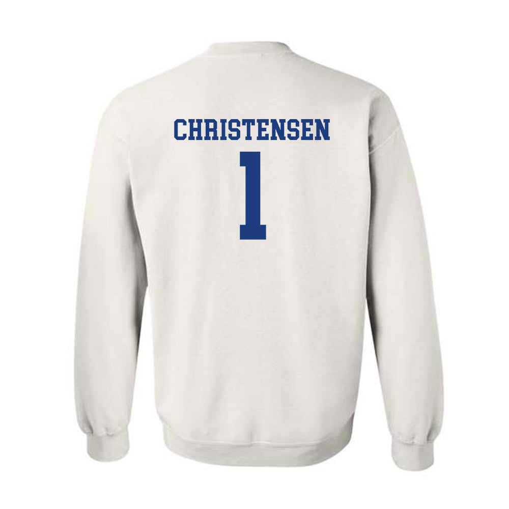 Memphis - NCAA Men's Soccer : Mathias Christensen - Classic Shersey Crewneck Sweatshirt-1
