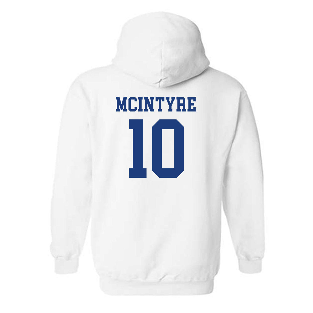 Memphis - NCAA Men's Soccer : Eben McIntyre - Classic Shersey Hooded Sweatshirt-1