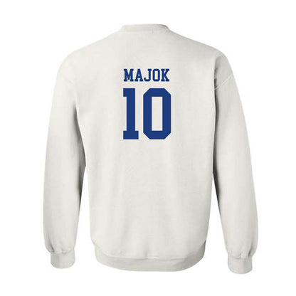 Memphis - NCAA Men's Basketball : Simon Majok - Classic Shersey Crewneck Sweatshirt-1