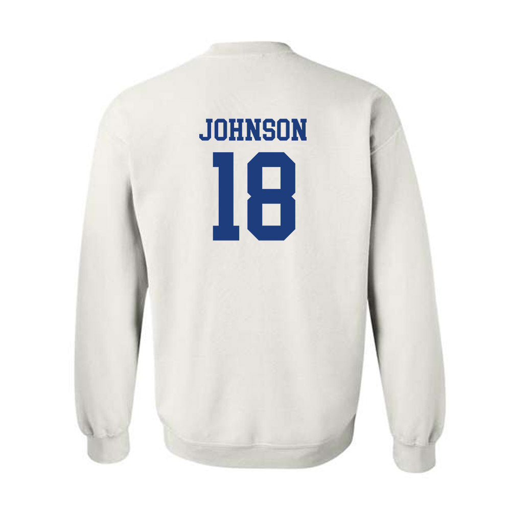 Memphis - NCAA Football : TJ Johnson - Classic Shersey Crewneck Sweatshirt-1