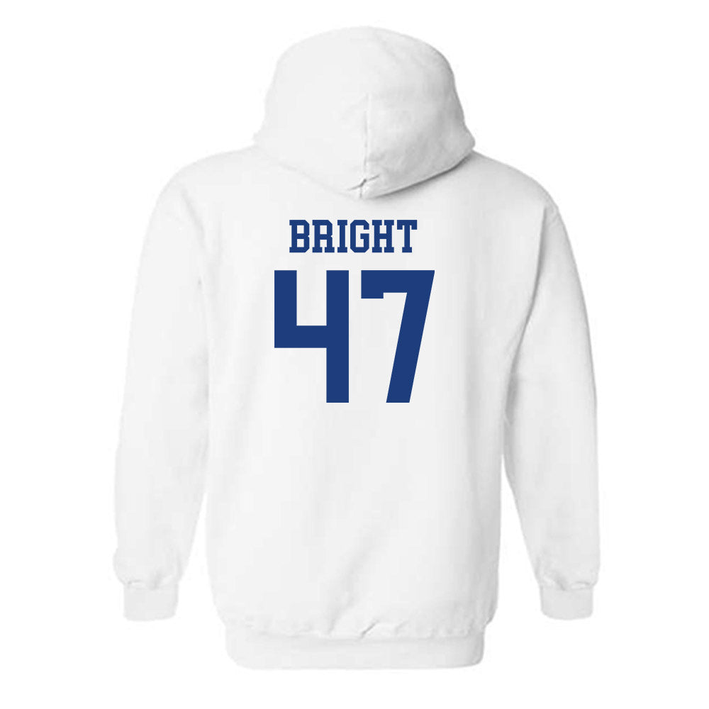 Memphis - NCAA Baseball : Mike Bright - Classic Shersey Hooded Sweatshirt-1